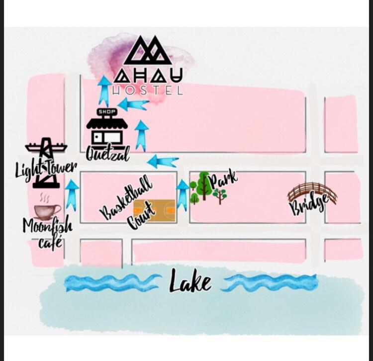 Hostel Ahau ซาน มาร์กอส ลา ลากูนา ภายนอก รูปภาพ